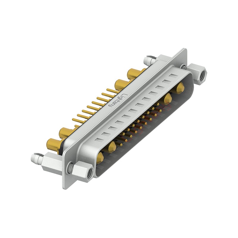 21W4公PCB直插板/鉚魚叉7.0/大電流30A