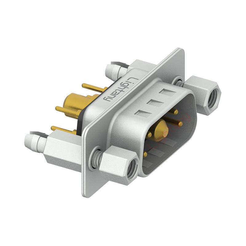 5W1公PCB直插板/鉚魚叉7.0/大電流40A