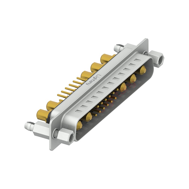 17W5公PCB直插板/鉚魚叉7.0/大電流40A