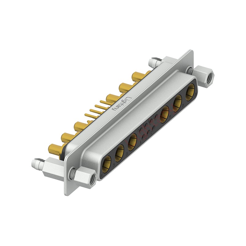 13W6A母PCB直插板/鉚魚叉7.0/大電流20A