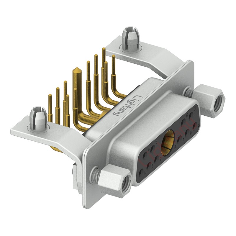 11W1母PCB彎插板/鉚支架10.8/大電流10A