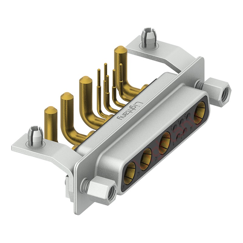 9W4母PCB彎插板/鉚支架10.8/大電流20A