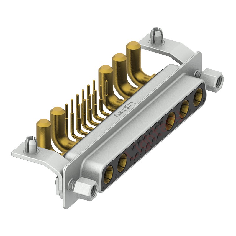 17W5母PCB彎插板/鉚支架10.8/大電流40A