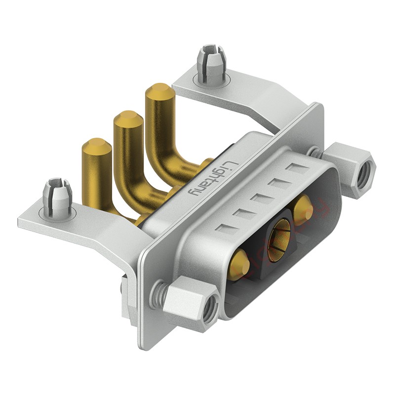 3V3公PCB彎插板/鉚支架11.6/大電流30A