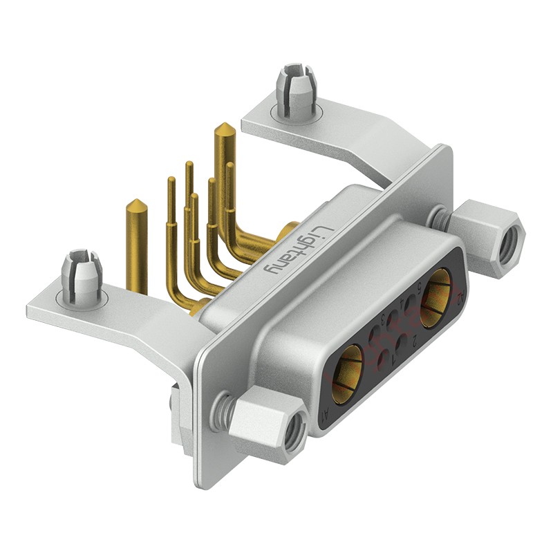 7W2母PCB彎插板/鉚支架11.6/大電流10A