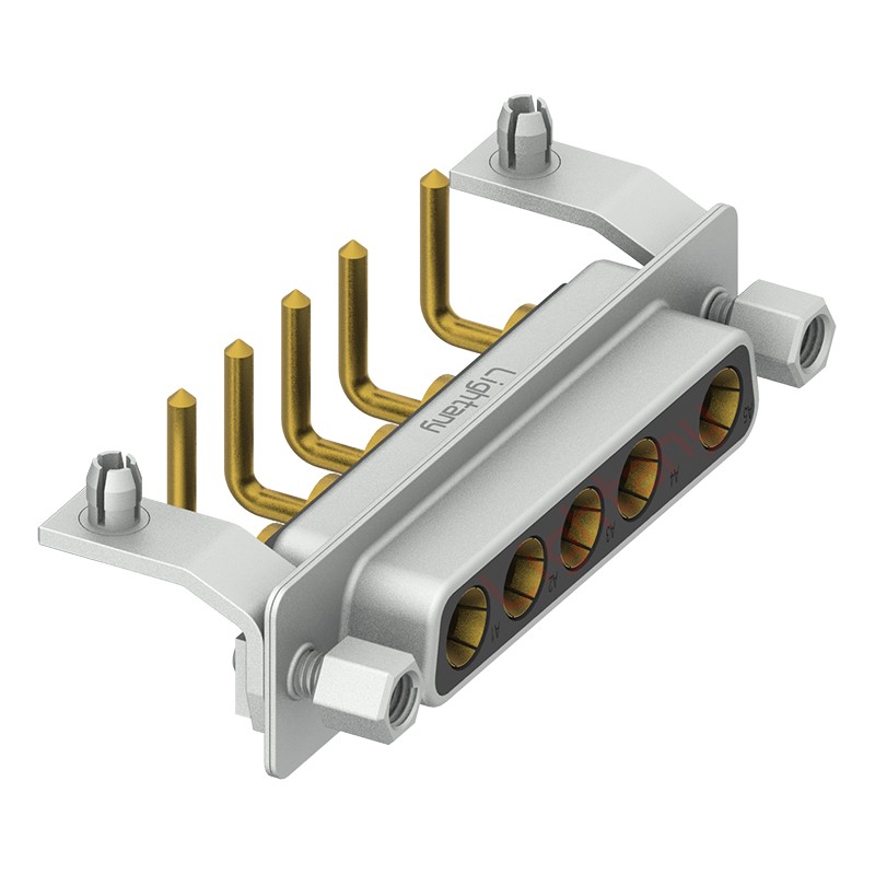 5W5母PCB彎插板/鉚支架11.6/大電流10A