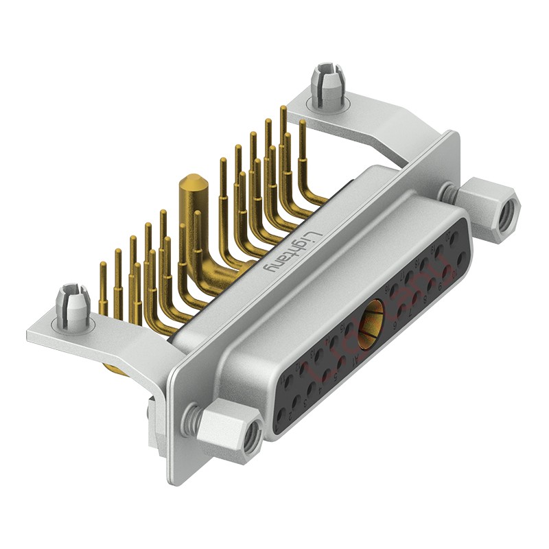 21W1母PCB彎插板/鉚支架11.6/大電流20A