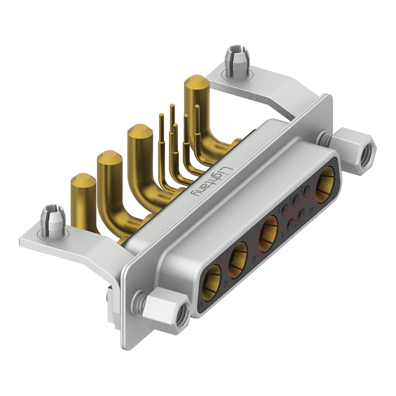 9W4母PCB彎插板/鉚支架11.6/大電流30A