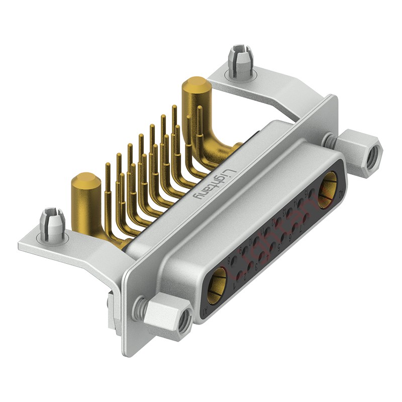 17W2母PCB彎插板/鉚支架11.6/大電流40A