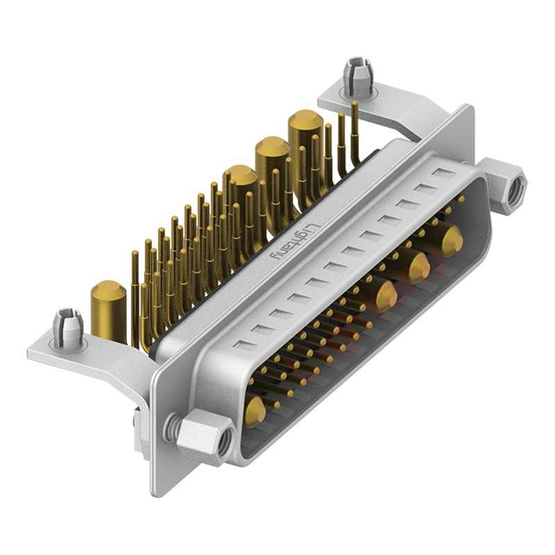 36W4公PCB彎插板/鉚支架12.2/大電流40A