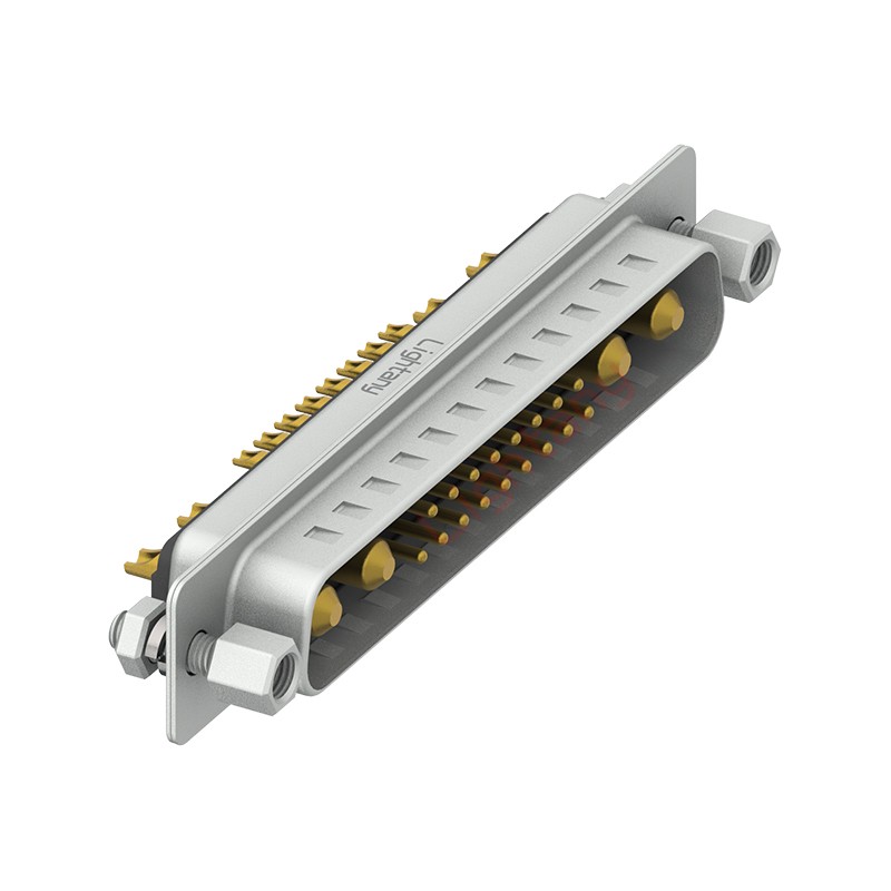 21W4公短體焊線/配螺絲螺母/大電流10A