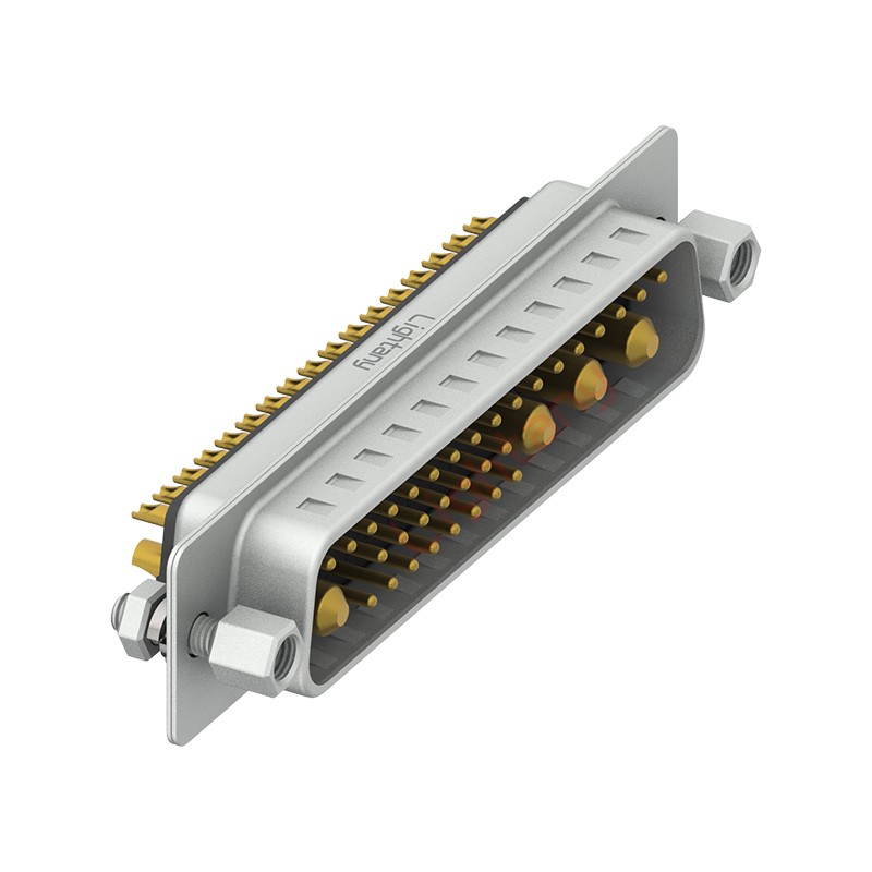 36W4公短體焊線/配螺絲螺母/大電流10A