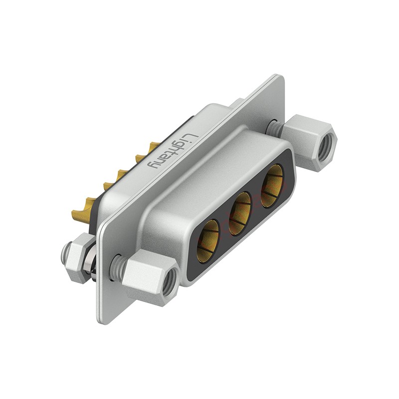 3W3母短體焊線/配螺絲螺母/大電流20A