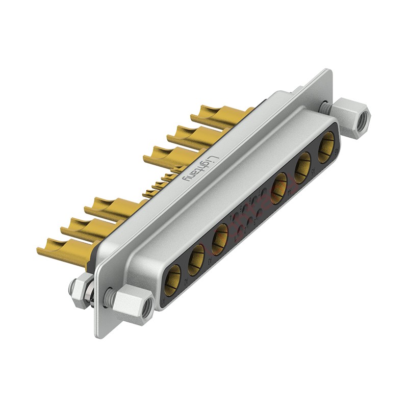 13W6A母長體焊線/配螺絲螺母/大電流20A