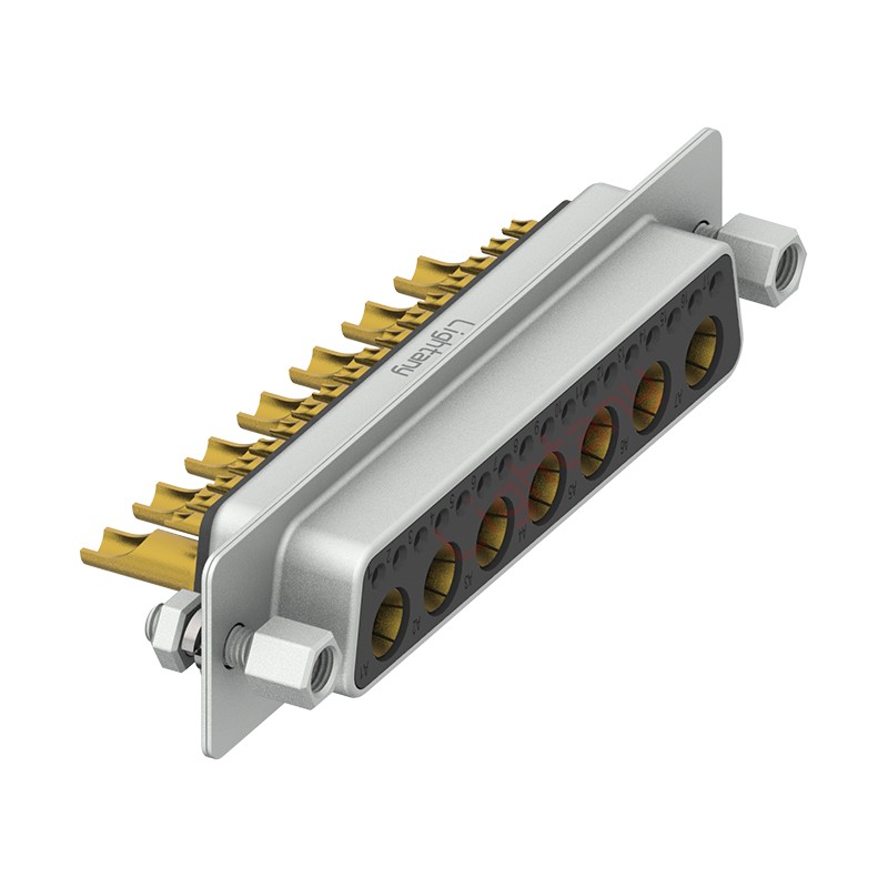 24W7母長體焊線/配螺絲螺母/大電流20A