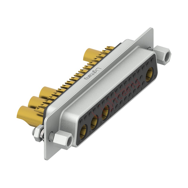 36W4母長(zhǎng)體焊線(xiàn)/配螺絲螺母/大電流40A