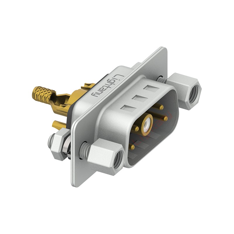 5W1公焊線式/配螺絲螺母/射頻同軸50歐姆