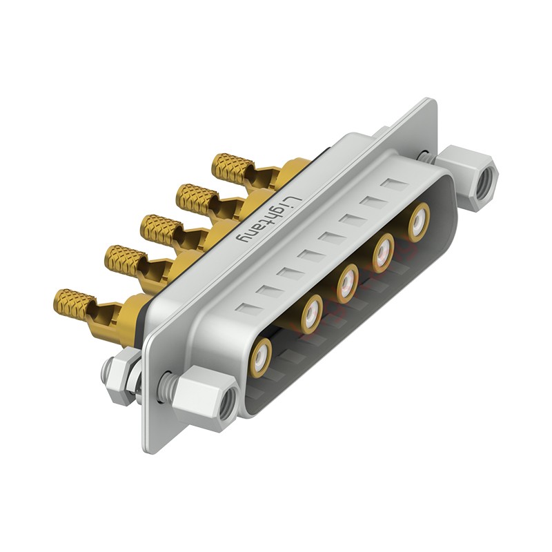 5W5公焊線式/配螺絲螺母/射頻同軸50歐姆