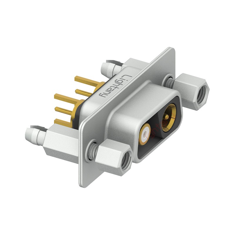 2V2母PCB直插板/鉚魚叉7.0/射頻同軸50歐姆