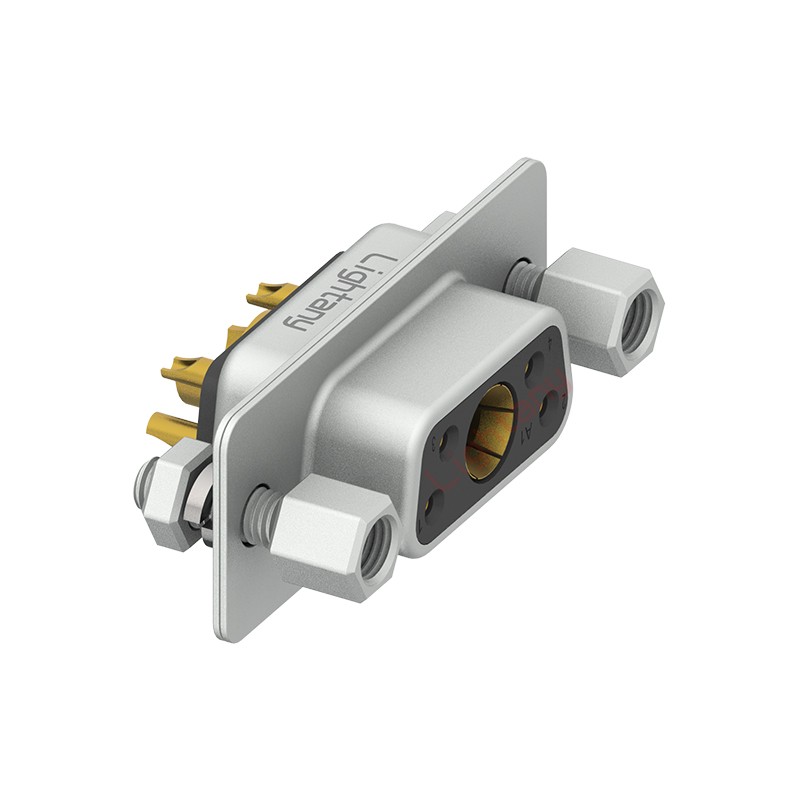 5W1母短體焊線/配螺絲螺母/大電流40A