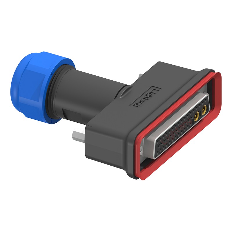 43W2母頭焊線+防水接頭/線徑10~16mm/射頻同軸50歐姆