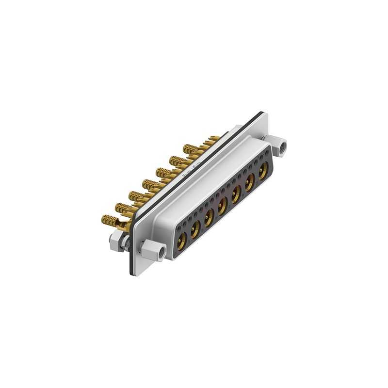 24W7母焊線(xiàn)式/鎖螺絲螺母+防水墊片/射頻同軸50歐姆