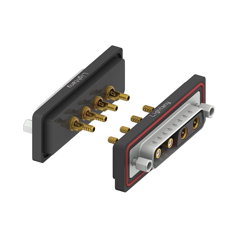 防水4V4公焊線(xiàn)式/鎖螺絲/射頻同軸50歐姆