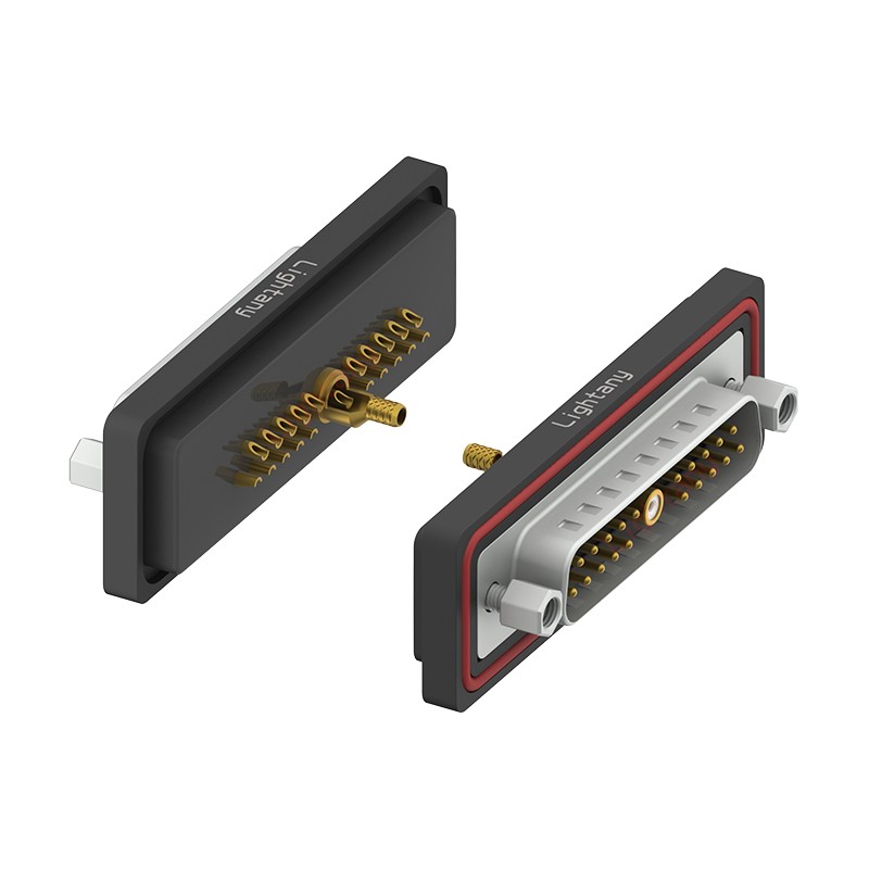 防水21W1公焊線式/鎖螺絲/射頻同軸50歐姆