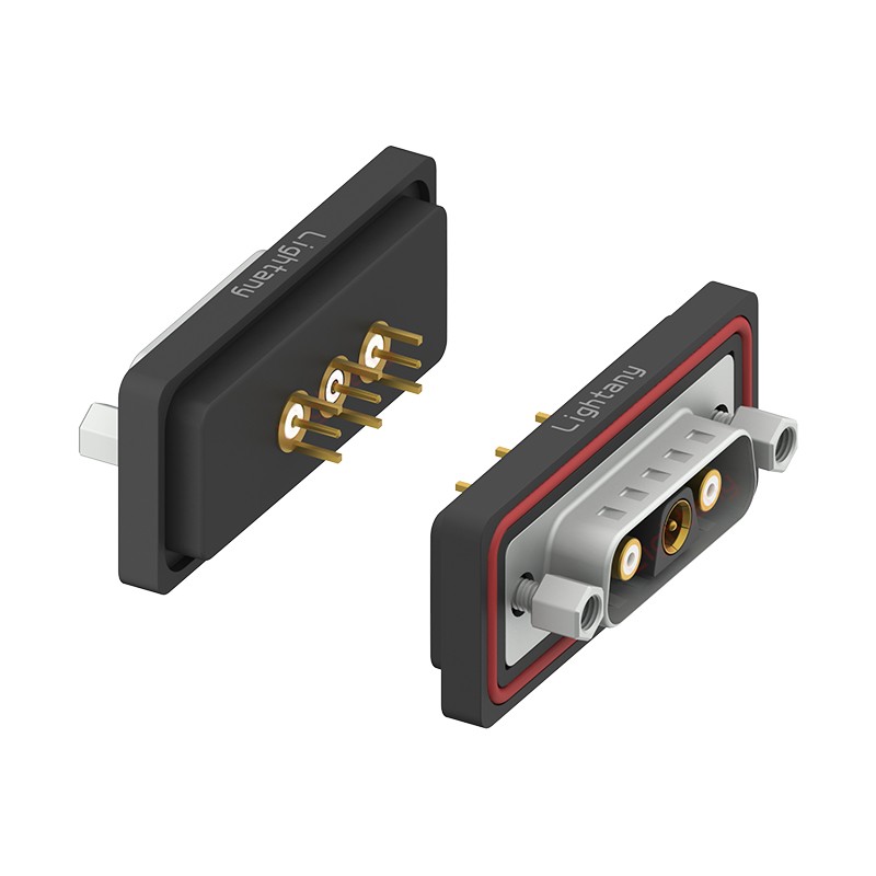 防水3V3公直插板/鎖螺絲/射頻同軸50歐姆