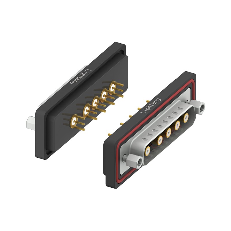 防水5W5公直插板/鎖螺絲/射頻同軸50歐姆