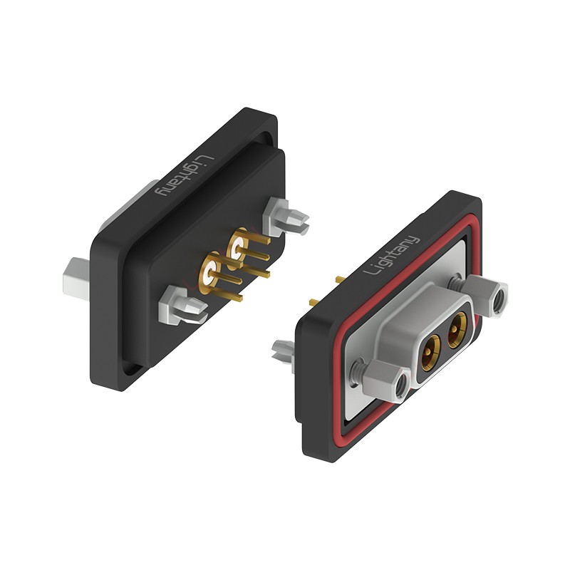 防水2W2母直插板/鉚魚叉/鎖螺絲/射頻同軸50歐姆