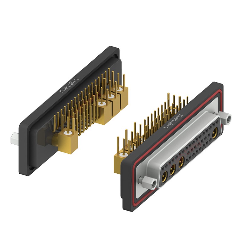 防水36W4母彎插板/鎖螺絲/射頻同軸50歐姆