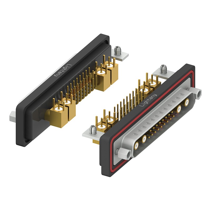 防水21W4公彎插板/鉚支架/鎖螺絲/射頻同軸50歐姆