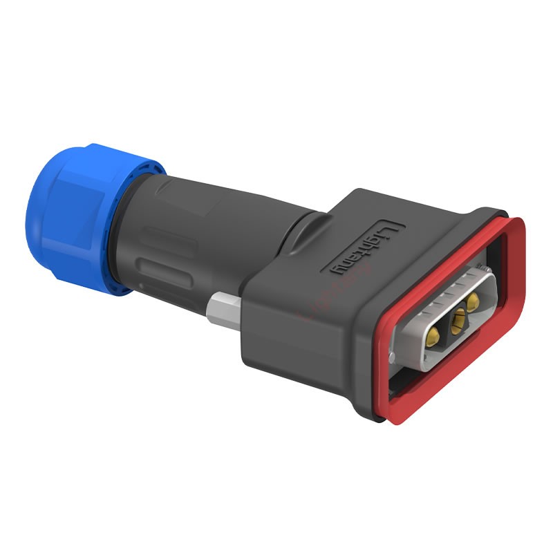 3V3公頭焊線+防水接頭/線徑5~11mm/大電流40A