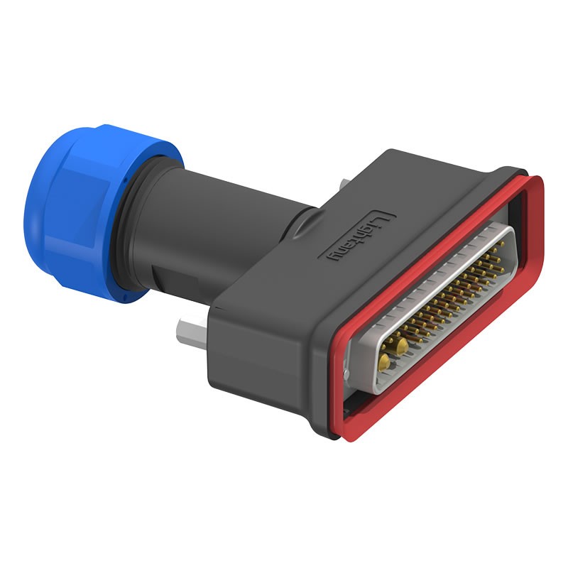 43W2公頭焊線+防水接頭/線徑5~11mm/大電流40A