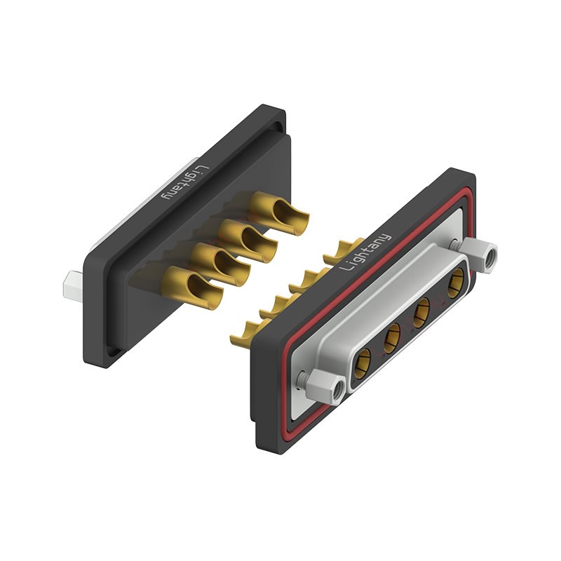 防水4W4母焊線式/鎖螺絲/大電流40A