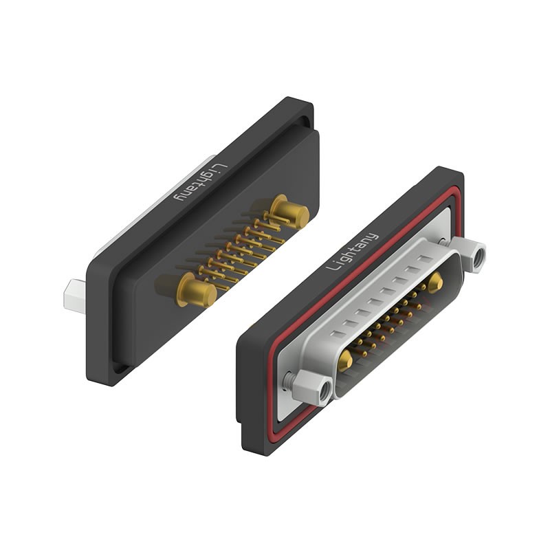 防水17W2公直插板/鎖螺絲/大電流40A