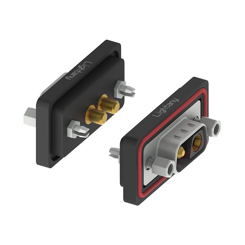 防水2V2公直插板/鉚魚(yú)叉/鎖螺絲/大電流40A