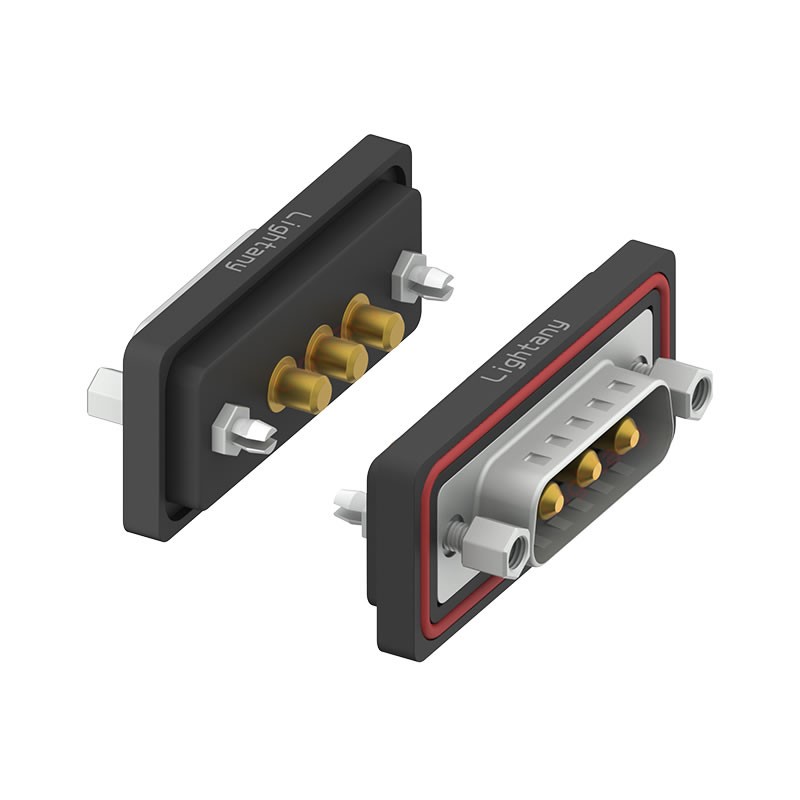 防水3W3公直插板/鉚魚(yú)叉/鎖螺絲/大電流40A