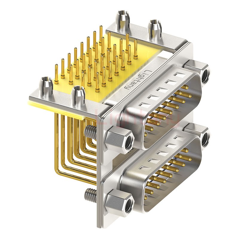 DR15 公對(duì)公 間距15.88車針雙胞胎 D-SUB連接器
