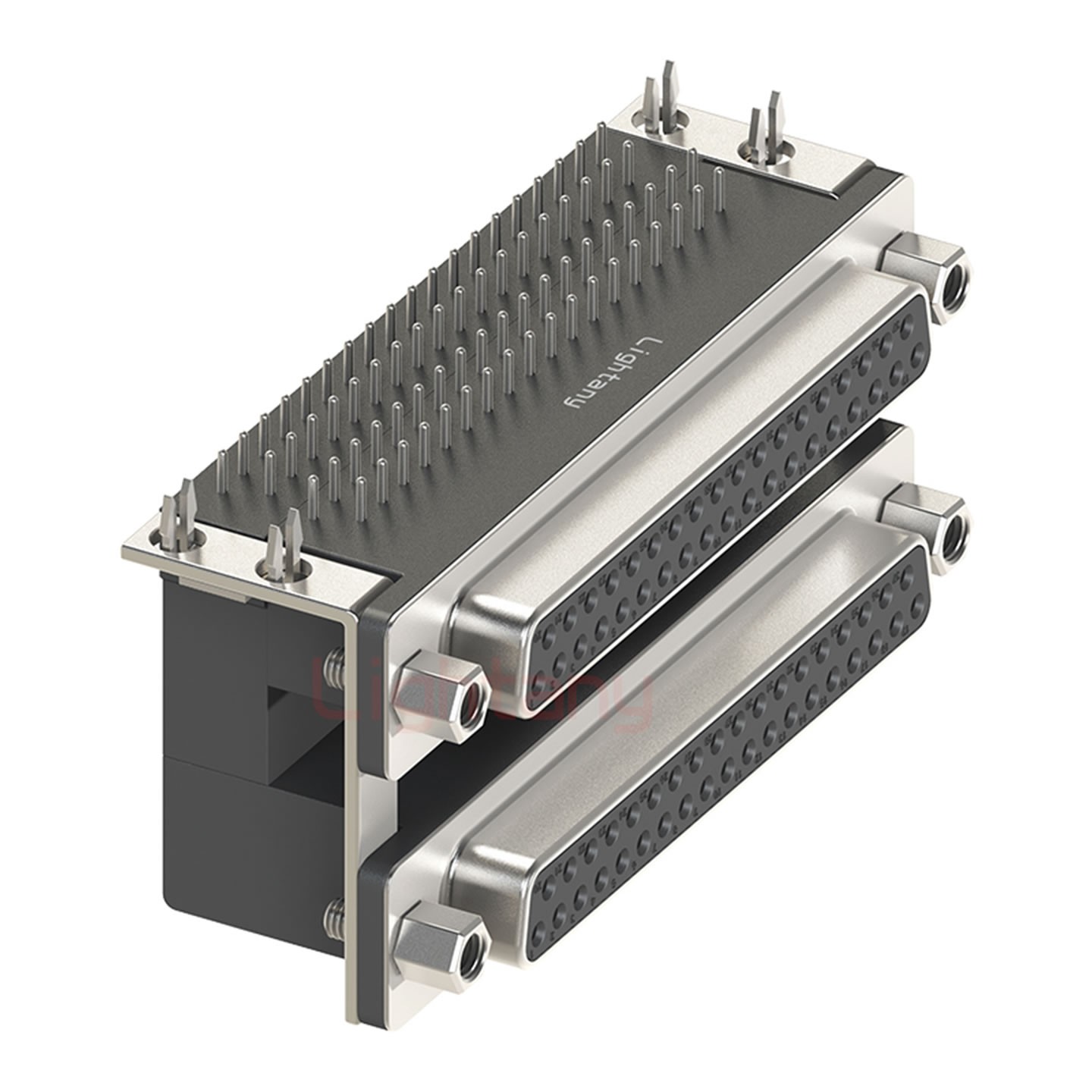 DR37母對母 間距19.05 雙胞胎沖針 D-SUB連接器