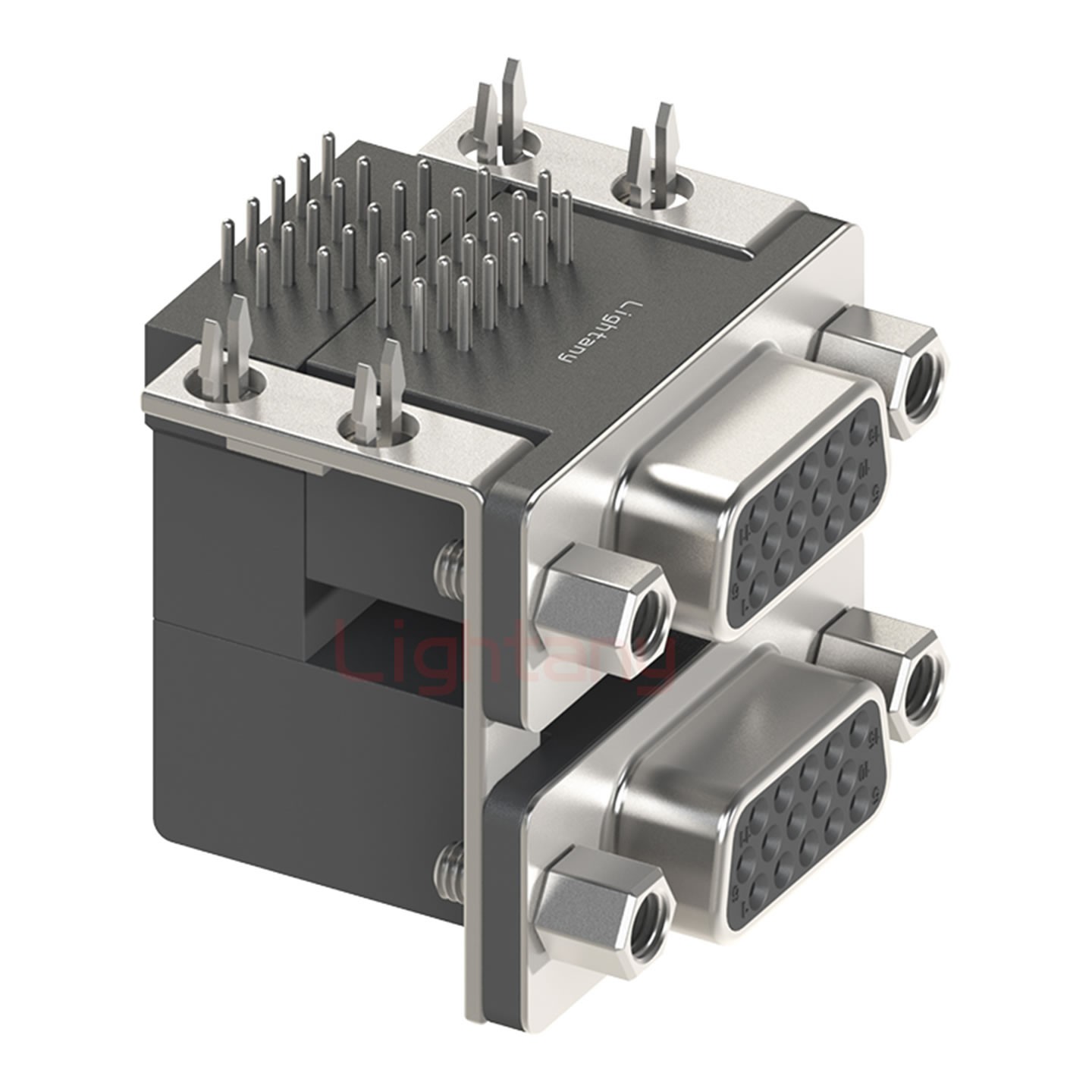 HDR15母對母 間距15.88 雙胞胎沖針 D-SUB連接器