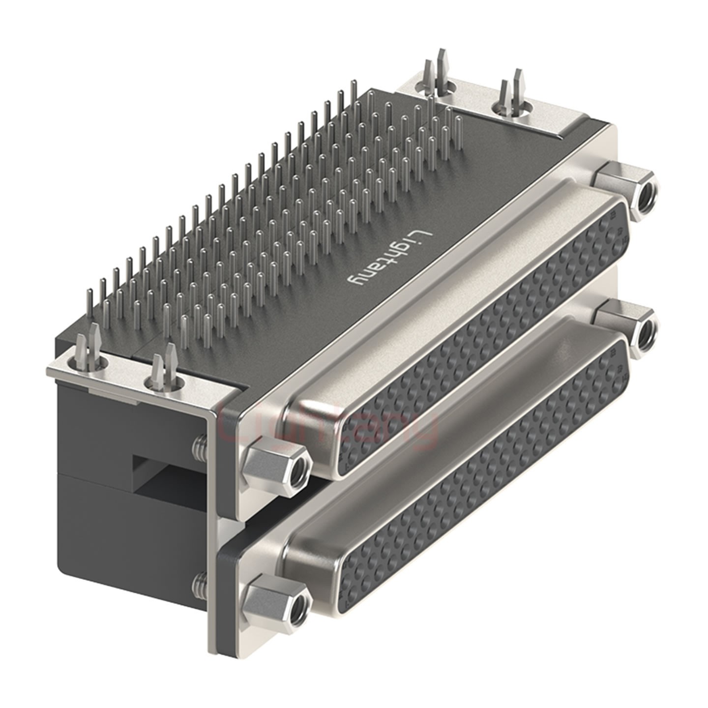 HDR62母對母 間距15.88 雙胞胎沖針 D-SUB連接器