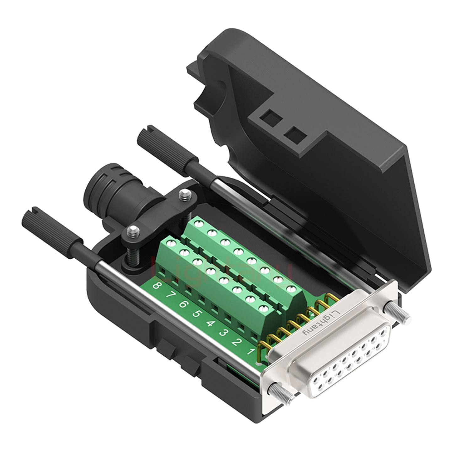 DB15 母 配螺桿 白膠芯車針