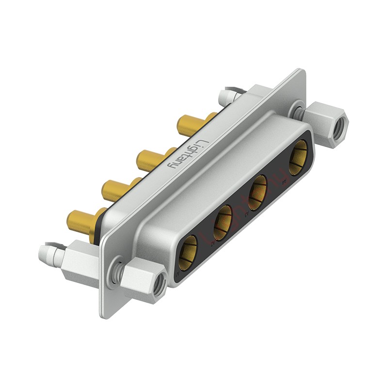 4W4母PCB直插板/鉚魚(yú)叉7.0/大電流20A