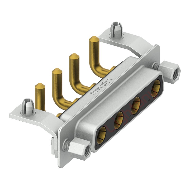 4W4母PCB彎插板/鉚支架10.8/大電流20A