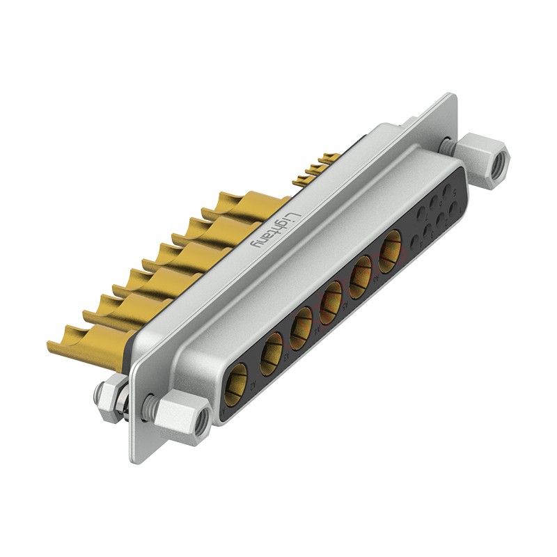 13W6B母長(zhǎng)體焊線/配螺絲螺母/大電流30A