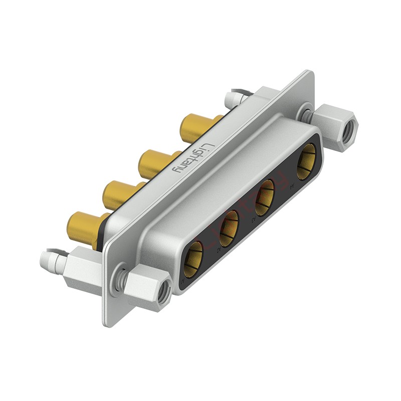 4W4母PCB直插板/鉚魚(yú)叉7.0/大電流40A