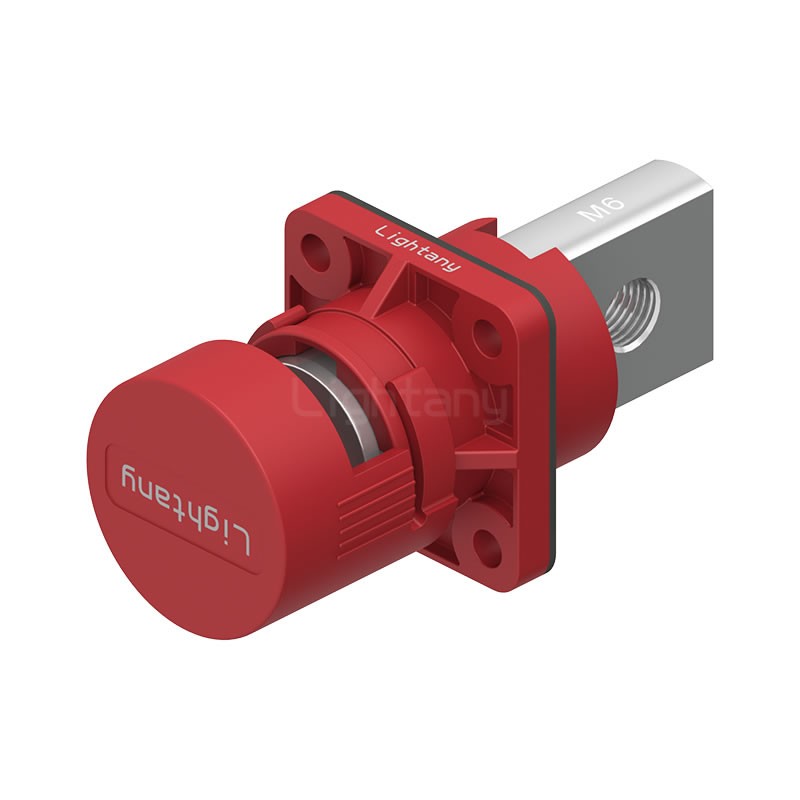 LTC1020BS-M1RL銅排螺紋穿墻插座 100/150/200A 紅色