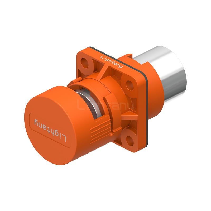 LTC2540SI-M1YL內(nèi)螺紋穿墻插座 250/300/350/400A 橘黃